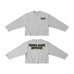 Áo Thun Tay Dài Long Sleeve Boxy,Áo Phông  Form Rộng Cổ Tròn Chữ Movement Unisex Nam Nữ Basic Cá Tính Dễ Phối Đồ 9