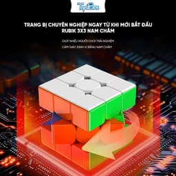 Rubic đồ chơi trí tuệ rubik 6 mặt 3x3, 5x5 giúp kích thích tư duy phán đoán cho trẻ sớm 7