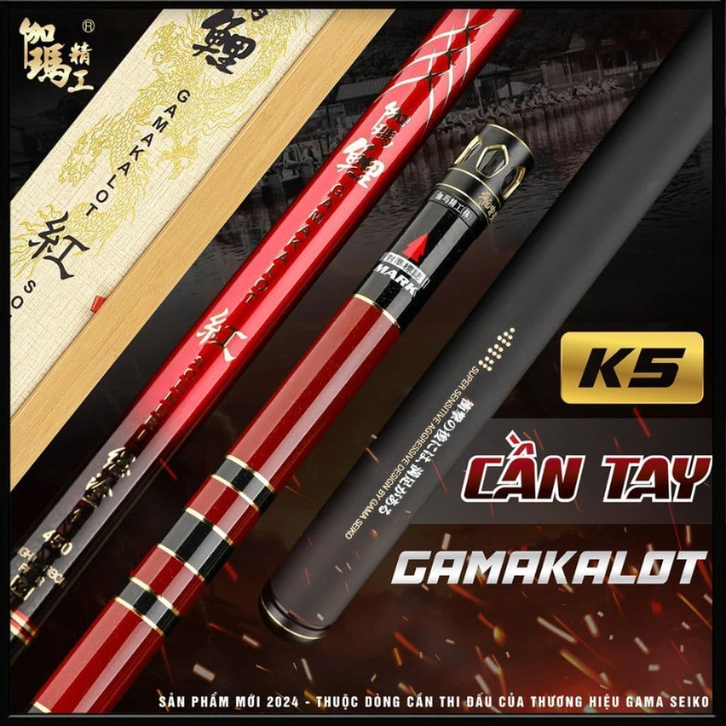 Cần Tay Gama Seiko GAMAKALOT K5
