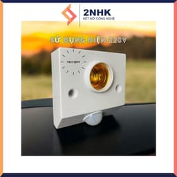 Đuôi đèn cảm ứng chuyển động sử dụng tia hồng ngoại, chuôi đèn cảm biến ứng tự sáng khi có người,, tắt khi không người 5