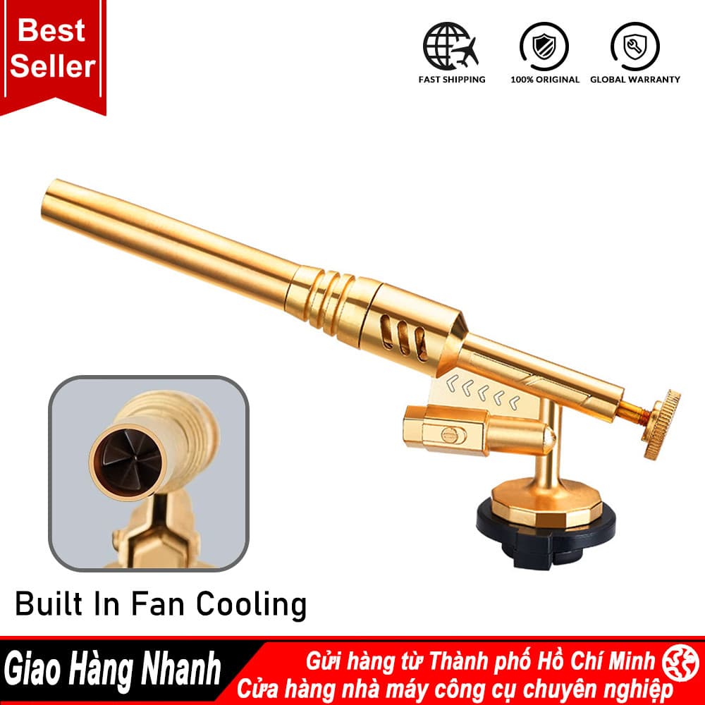 Khò Ga Mini Chống Bỏng, Khò Gas Mini Mẫu Mới 2026 Đầu Khò Chống Bỏng
