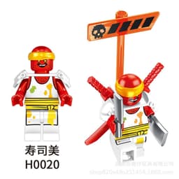 [CÓ SẴN][IN LƯNG]Mô Hình Lắp Ghép Nhân Vật Ninjago -Phù Thủy Đầu Lâu-Season 12-Season 13 5
