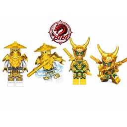 [CÓ SẴN]Mô Hình Nhân Vật Ninjago Lloyd Oni,Wu Giáp Rồng,Wu Garmadon Sư Tổ Spinzitsu 15-Minifigures Ninjago season 15 2