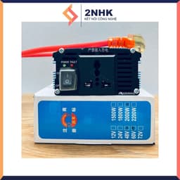 BỘ CHUYỂN ĐỔI NGUỒN TỪ XE ĐIỆN 48V-60V SANG 220V CÔNG SUẤT 1000W-3500W 3