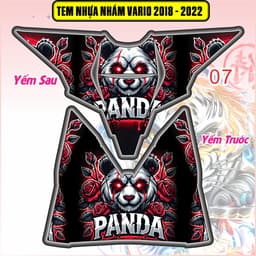 Tem Dán Nhựa Nhám Vario 125-150 2018 - 2022  nhiều mẫu hót nhất hiện tại 2