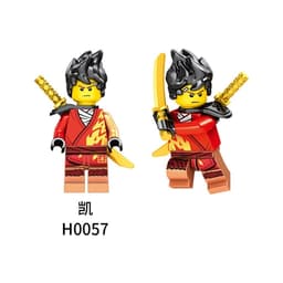 [CÓ SẴN][IN LƯNG][2 Mặt]Mô Hình Nhân Vật Ninjago Có Tóc- Lắp Ghép Ninjago Core Evo-Mãng Xà Sepentine 7