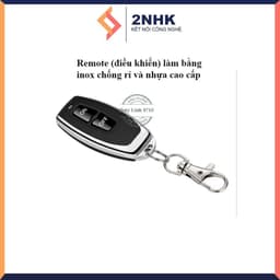 Công tắc điều khiển từ xa 100m/3000W/ 220V 2 tay điều khiển, bật tắt máy bơm nước, máy rửa xe thiết bị công tắc gia đình 7