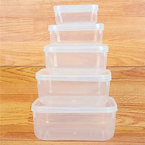Chọn cỡ - Hộp thực phẩm có nắp Song Long dung tích 150/300/500/800/1300ml , hộp trữ đông dùng được trong lò vi sóng
