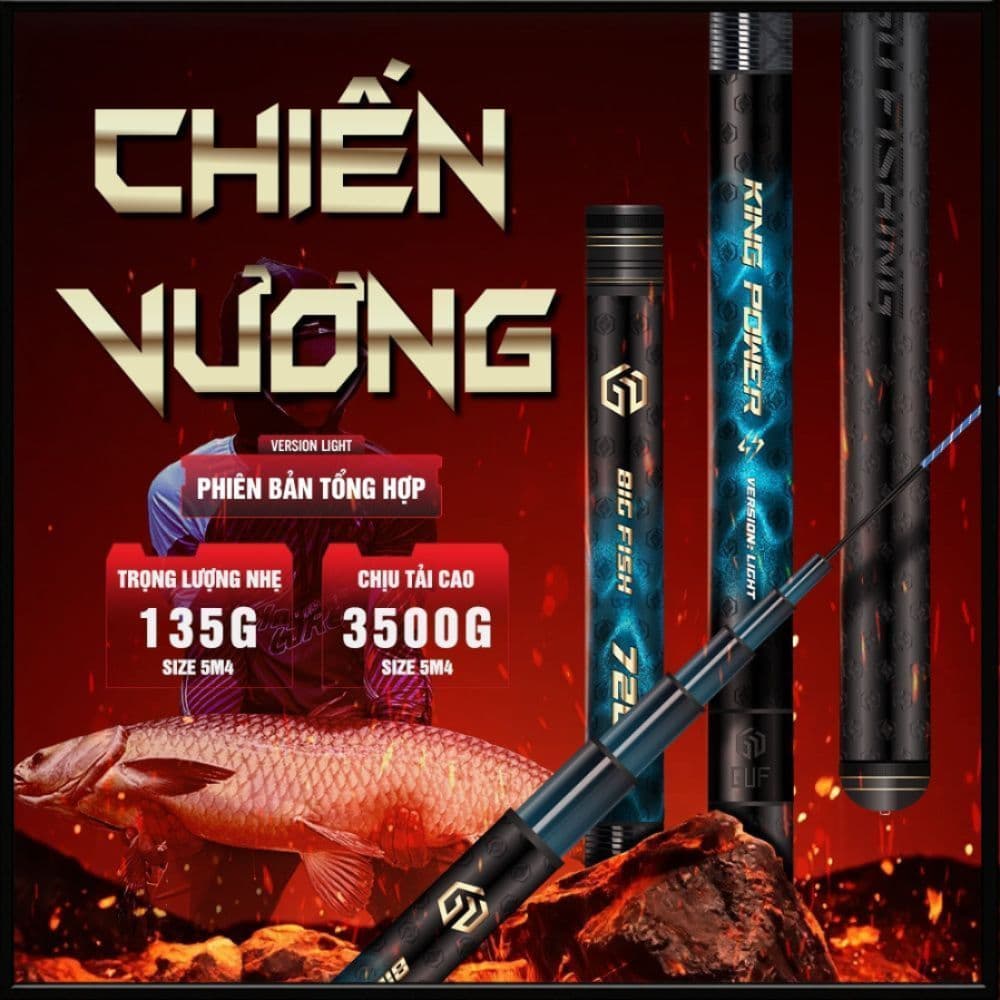 Cần Tay GUF Chiến Vương Săn Hàng