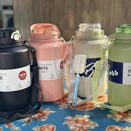 [ HOT Bán Chạy Giá Rẻ + Tặng Túi Giữ Nhiệt ]Bình giữ nhiệt Boss Dung 2L Tặng Kèm Cọ Rửa + Sicker 3D 2