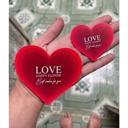 ❤️ Combo Sỉ 100- 200 Thiệp Cài Hoa Hình Trái Tim /Chữ Nhật (MIX KHÔNG CHỌN MẪU) Đa Dạng Ý Nghĩa ❤️ 4