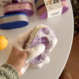 Bộ 3 miếng bọt biển cọ rửa chén bát và xoong nồi hiệu quả (thetung12) 8