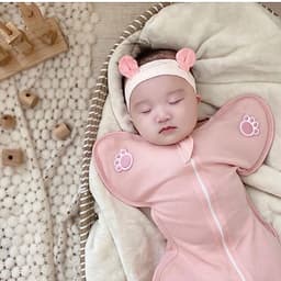 Nhộng Chũn Thông Hơi Xuất Hàn Giúp Bé Ngủ Ngon Co Giãn, Mềm Mát, Có Khóa 2 Chiều Thoải Mái Và Tiện Dụng 1