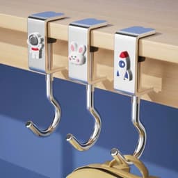 Móc Gắn Bàn Kim Loại Đa Năng T247 - Chịu Lực Treo Balo/Túi Xách, Gọn Gàng, Tháo Lắp Dễ Dàng 7