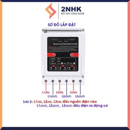 CÔNG TẮC ĐIỀU KHIỂN TỪ XA 3 PHA 3 KM 10kw lắp cho máy rửa xe máy bơm tưới tiêu...,công tắc không dây 380v 7