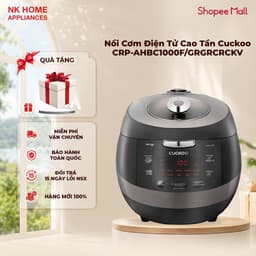 Nồi Cơm Điện Tử Cao Tần Cuckoo CRP-AHBC1000F/GRGRCRCKV 1.8L - Đa Chế Độ Nấu | BH chính hãng 1
