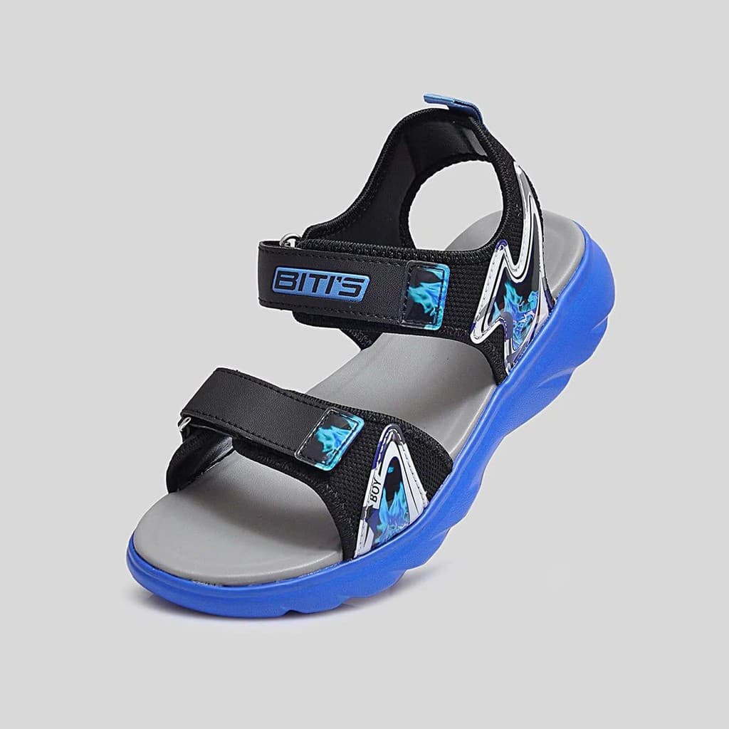 Sandal bé trai size 30-38 - Dép quai hậu học sinh hai quai dán hình tia chớp đế siêu nhẹ BEB004200