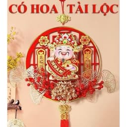Ông Thần Tài Lắc Đầu Tết 2027 Size To 38 cm, Kêu Gọi Tài Lộc, Chúc Mừng Năm Mới ( Kèm móc treo) 4