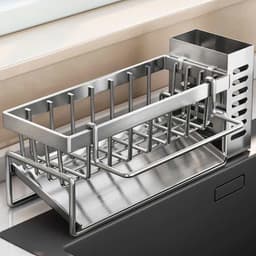 Khay inox kèm ống đũa  DUCANH 3