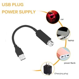 Đèn Led Laser USB Hiệu Ứng Chiếu Sao Bầu Trời Trang Trí Trần Xe Hơi, Trần Nhà...  4