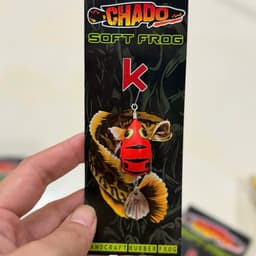 Nhái hơi câu lure CHADO ONG MẬT lưỡi titan body phù hợp câu nhiều loại cá 3