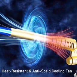 Khò Ga Mini Chống Bỏng, Khò Gas Mini Mẫu Mới 2026 Đầu Khò Chống Bỏng 3