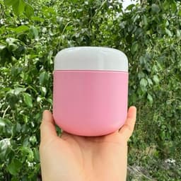 [Combo 10] Hũ nhựa HDPE 300g hồng nắp trắng, dùng để đựng và bảo quản kem body 2