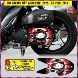 Tem Dán lốc Máy Xe Vario 125/150 Đời 2018 2025 AB 2016 - 2019 9