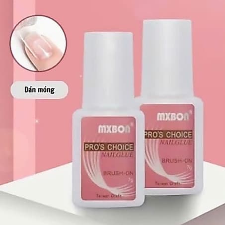 Keo Gắn Móng Mxbon 7g - keo gắn móng và charm siêu chắc chắn Nail Michi