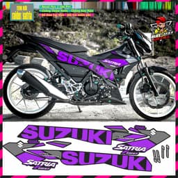 Tem Xe Satria Fi Đẹp Mẫu Zin Phối Các Loại Màu Decal Xịn Tem Satria Raider 5