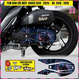 Tem Dán Lốc Máy Xe Vario 125/150 Đời 2018 2025 AB 2016 - 2019 RẤT NHIỀU MẪU 7