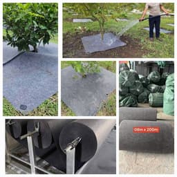 50 tấm bạt phủ gốc cây vải địa kỹ  thuật  kích thước từ 1m đến 2m 9