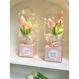 🎁 SET 10 Hộp Mica Đựng Hoa Trong Suốt (KHÔNG HOA) – Quà Tặng Sang Trọng, Decor Tinh Tế 8