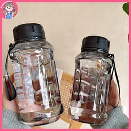 850 / 1000 / 1300ml Bình Nước Dung Tích Lớn Tập Gym Tập Thể Dục Bình Uống Cắm Trại Ngoài Trời Leo Núi Đi Bộ Đường Dài Thể Thao Thời Trang Ấm Siêu Tốc 8