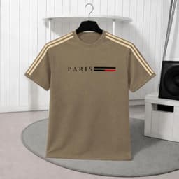 áo thun nam vải dày, Áo Thun Nam PARIS Basic Cotton Co Giãn 4 Chiều Form Chuẩn Hàn Quốc Ao Thun 758 9