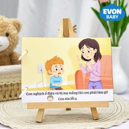 Thẻ Flash EVON BABY dạy bé tập nói - CHỦ ĐỀ PHẢN XẠ NÓI BẬT ÂM ĐẦU TIÊN 4