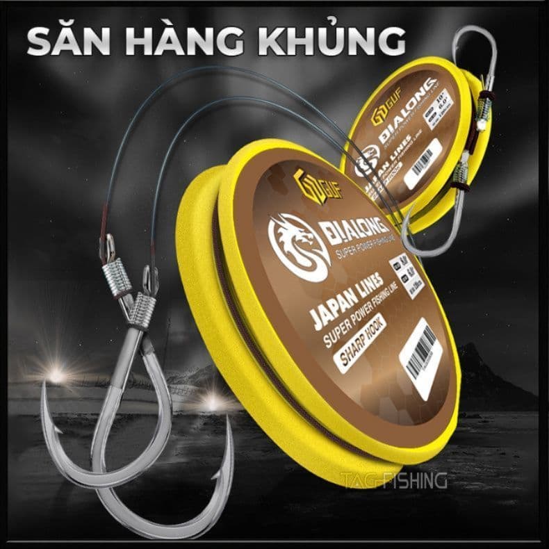 Thẻo Sẵn GUF Địa Long Săn Hàng Câu Cá