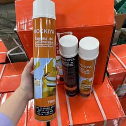 "Keo bọt nở ROCKIYA 750ml - Bọt dày, trắng sáng, khô nhanh, lý tưởng cho mọi công trình." 4