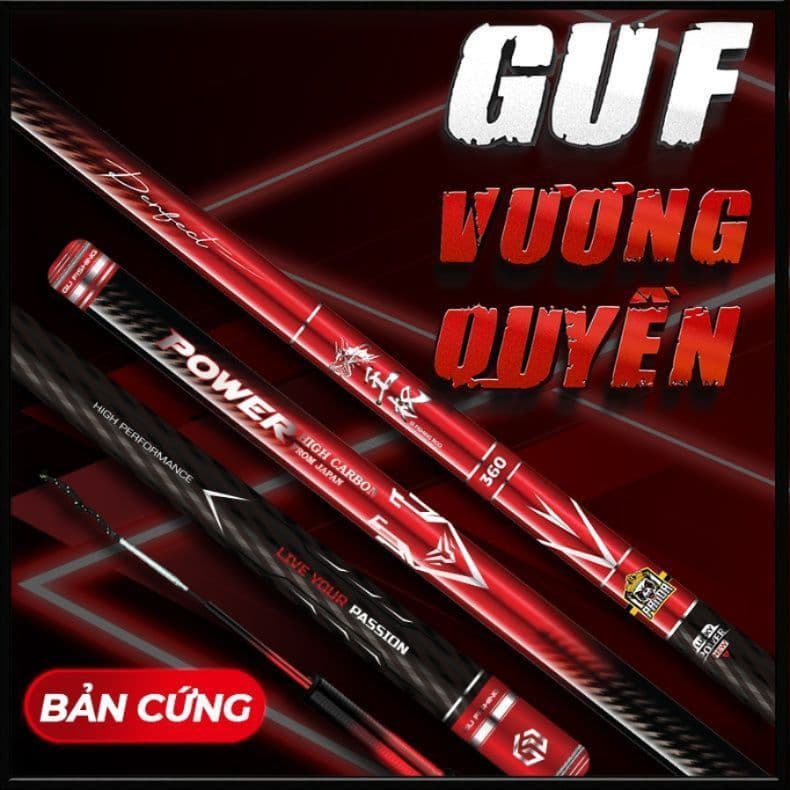 Cần Câu GUF S1 Vương Quyền Săn Hàng ( Bản Cứng )