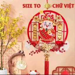 Ông Thần Tài Lắc Đầu Tết 2027 Size To 38 cm, Kêu Gọi Tài Lộc, Chúc Mừng Năm Mới ( Kèm móc treo) 2