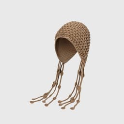 Móc Mũ Dệt Kim, Tua Rua Handmade Tua Rua Beanies, Phong Cách Bohemian Dễ Thương Rỗng Ra Hàn Quốc Mũ Đan Du Lịch 8