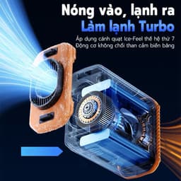 Quạt Mini Đeo Thắt Lưng Đeo Cổ Lk101 – Pin 10000mAh | 100 Cấp Gió | Có Đèn Pin & Tích Hợp Sạc Dự Phòng 7