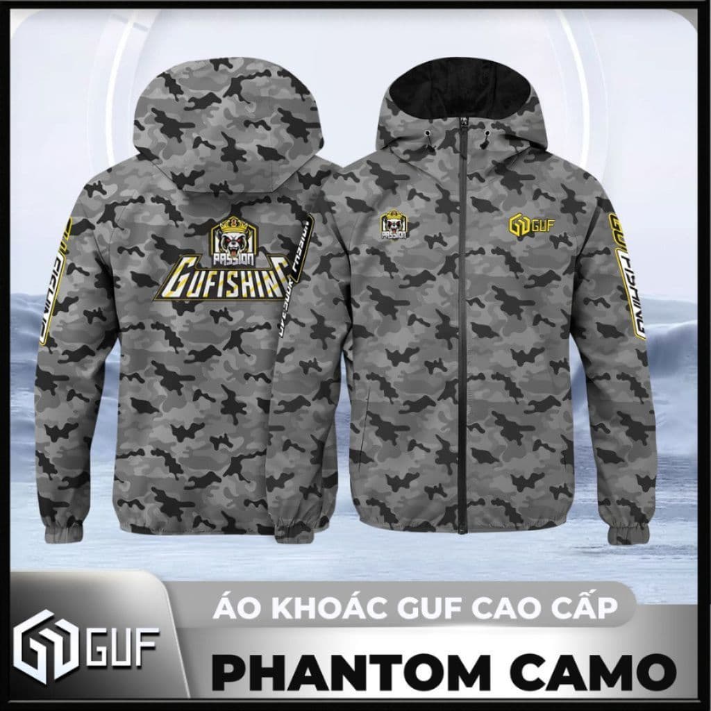 Áo Khoác Mùa Đông GUF Phantom Camo