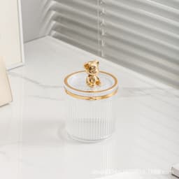 Hộp Đựng Tăm Bông Hộp Bảo Quản Mỹ Phẩm Cotton Hộp Bảo Quản Hộ Gia Đình Cao Cấp Decor ducanh 6