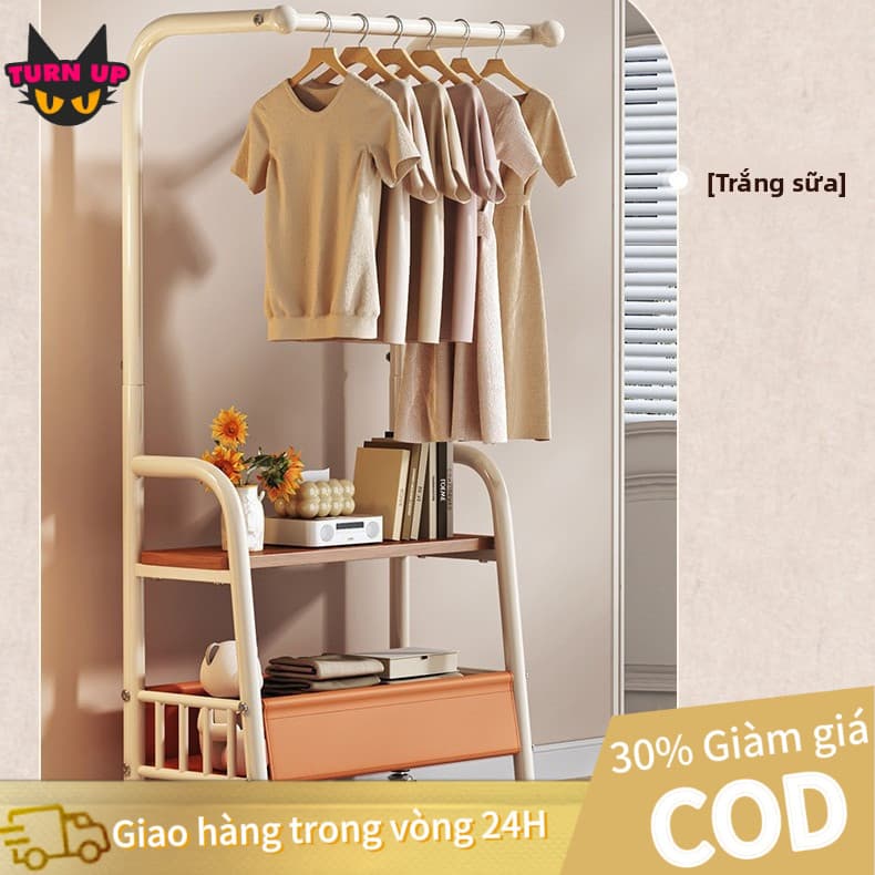 Sào Treo Quần Áo  Đa Năng – Kệ Treo Quần Áo Khung Thép Sơn Tĩnh Điện, Phù Hợp Trang Trí Thông Minh