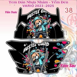 Tem Dán Nhựa Nhám Vario 125 2023-2025  nhiều mẫu hót 2