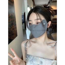 Khẩu Trang Vải Thun Lạnh Chống Nắng, Bụi và Tia UV  - Bảo vệ tối ưu cho làn da!(giadungtranlinh) 3