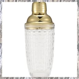 [Z F L U] Bộ bình lắc cocktail thủy tinh 13Oz - Bình lắc thủy tinh cho cocktail, Bình lắc đồ uống Bình lắc cocktail và cocktail Vàng Dễ sử dụng 1