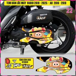 Tem Dán Lốc Máy Xe Vario 125/150 Đời 2018 2025 AB 2016 - 2019 RẤT NHIỀU MẪU 6
