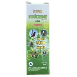 Trị bệnh hô hấp cho chim cảnh Super Phổi Xanh-Lâm Bầu Xô dùng cho tất cả chim cảnh 6
